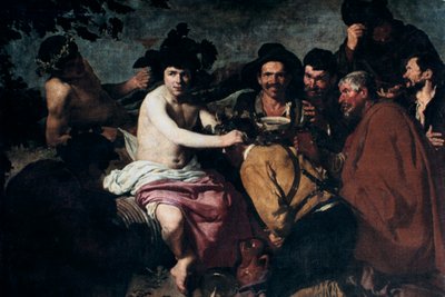 The Triumph of Bacchus or the Drunkards, 17th Century. af Diego Velázquez