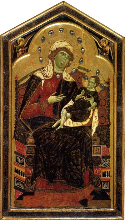 Madonna og barn, ca 1262 af Dietisalvi di Speme