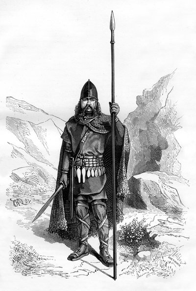 Frankerhøvding, c5. århundrede 1882-1884. af Dietrich