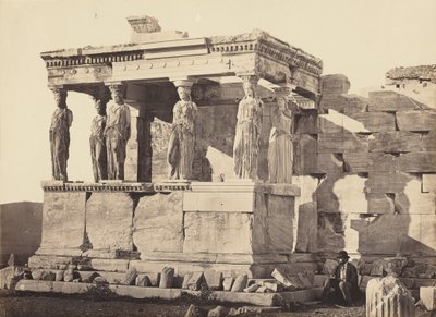 Karyatiderne, 1860-1865 (foto) af Dimetrius Constantine