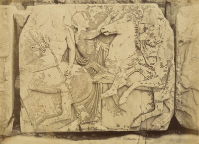 [Athen - skulpturelt fragment, Parthenon-frisen]. af Dimitrios Constantin