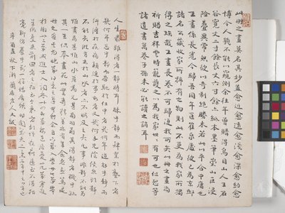 Album Of Landscape Paintings (blæk på papir) af Ding Yunpeng
