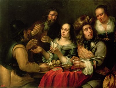 Spillekort af Dingeman van der Hagen