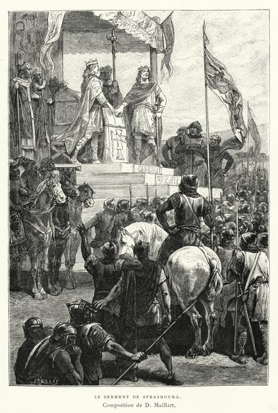 Strasbourg-eden (gravering) af Diogene Ulysse Napoleon Maillart