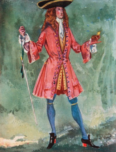 En mand fra dronning Annes tid 1702-1714 af Dion Clayton Calthrop