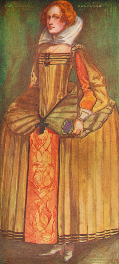 A Woman of the Time of Elizabeth, 1907 af Dion Clayton Calthrop