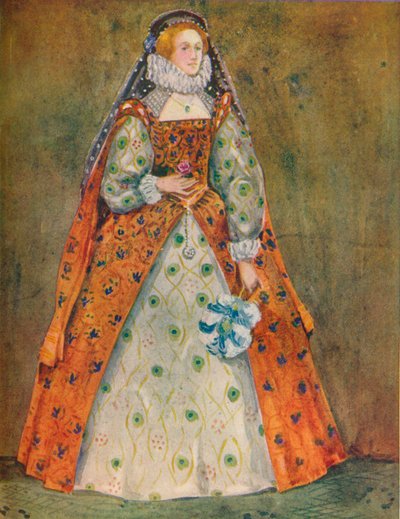 A Woman of the Time of Elizabeth, 1907 af Dion Clayton Calthrop