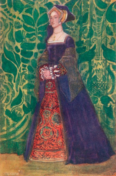 A Woman of the Time of Henry VIII, 1907 af Dion Clayton Calthrop