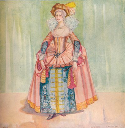 A Woman of the Time of James I, 1907 af Dion Clayton Calthrop