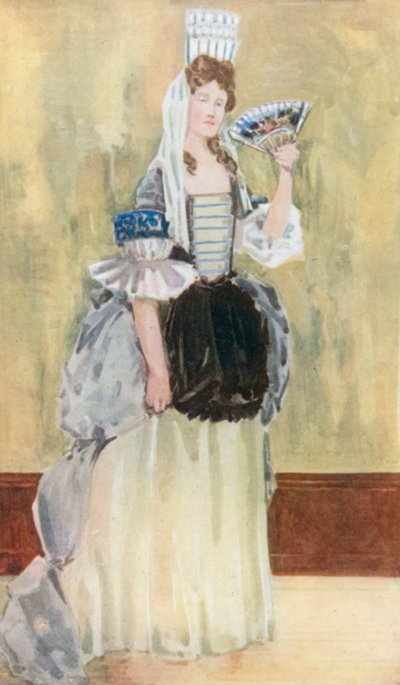 En kvinde fra William og Marys tid 1689-1702 af Dion Clayton Calthrop