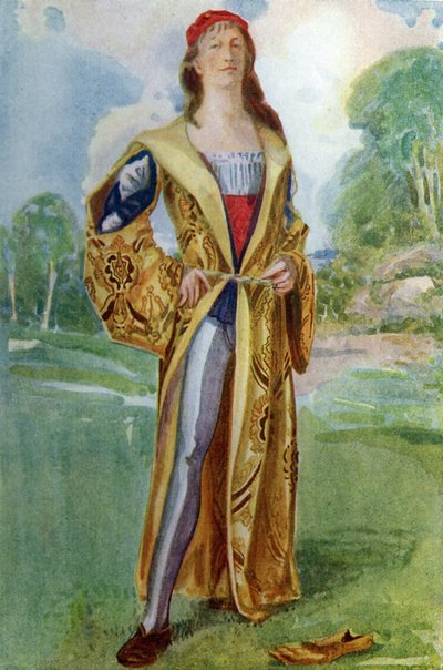 Mands kostume under Henry VII (1485-1509) af Dion Clayton Calthrop