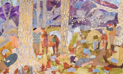 Siesta på græsset, Pyrenæerne af Dione Verulam