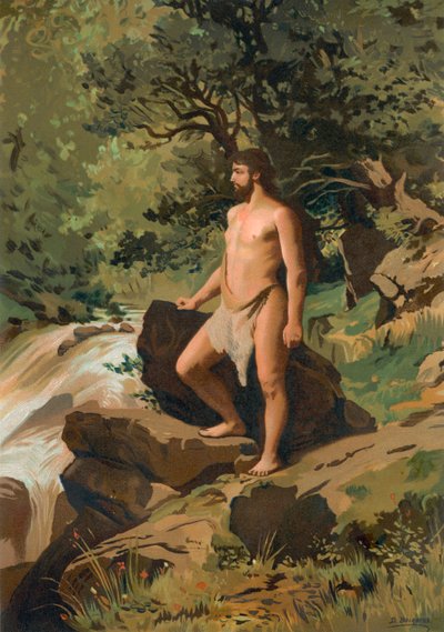 Primitivt menneske af Dionisio Baixeras Verdaguer