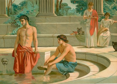 Telemachus og Pisistratus i Menelaos palads af Dionisio Baixeras Verdaguer