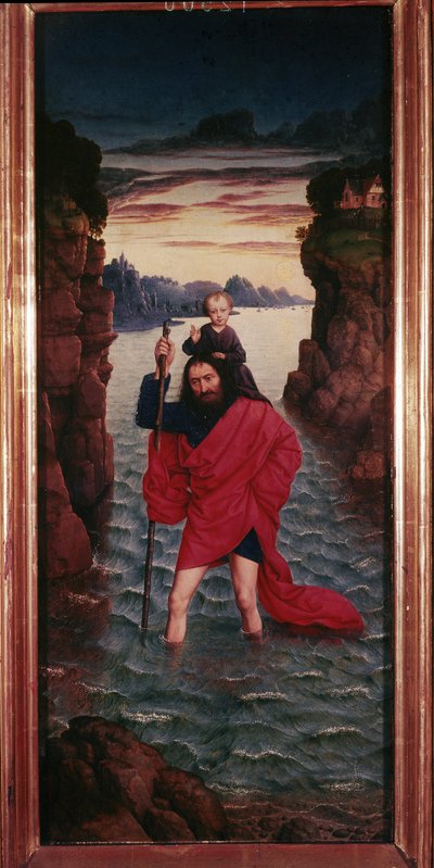 Sankt Christopher af Dirck Bouts