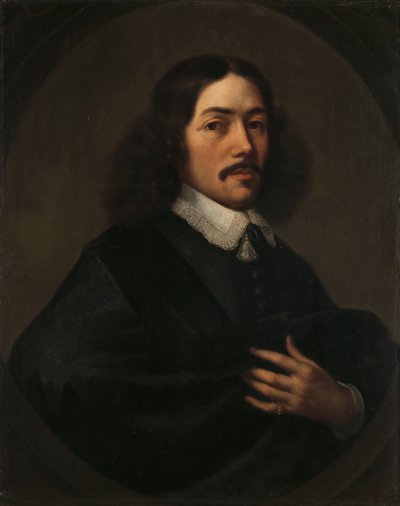 Portræt af en mand, menes at være Bartholomeus Vermuyden (1616/17-1650) af Dirck Craey