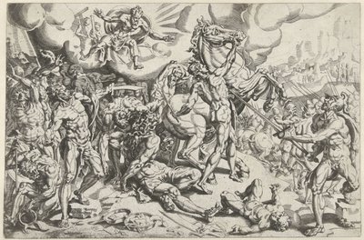 Omvendelse af Paulus af Dirck Volckertsz. Coornhert (attributed to)