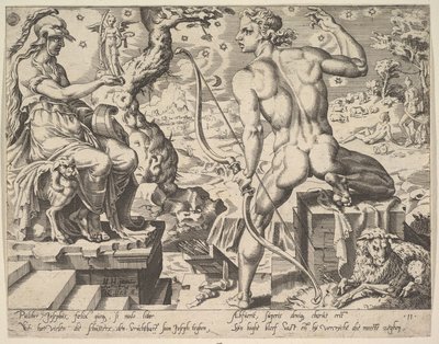 Joseph, fra serien De tolv patriarker, 1550. af Dirck Volkertsen Coornhert