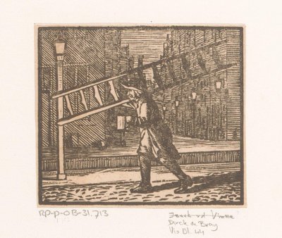 lanterne lighter af Dirck de Bray