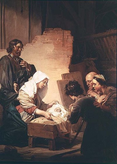 Hyrdernes tilbedelse af Dirck de Bray