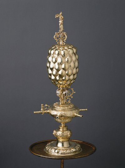 Pakkeforgyldt trick drikkebæger, ca.1630 af Dirich Utermarke