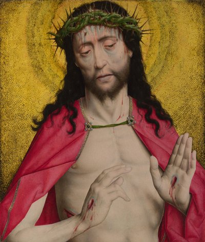 Kristus kronet med torne, ca 1470 af Dirk Bouts