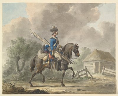 Den hollandske dragon fra generalgarden af Dirk Langendijk