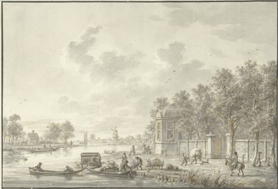 Ansigt til Spaarne af Dirk Langendijk