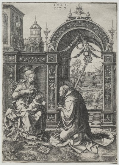Sankt Bernards vision af Dirk Vellert