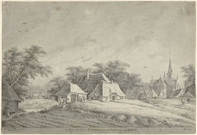 Udsigt over landsbyen Zundert af Dirk Verrijk