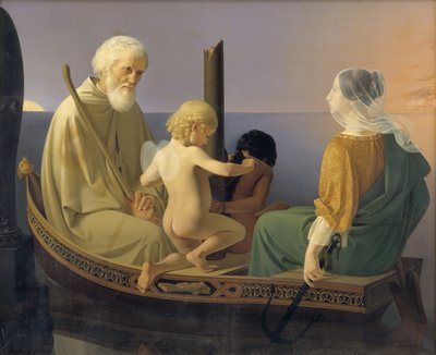 Alderdom. Fra serien: The Four Ages of Man af Ditlev Blunck