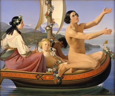 Ungdom. Fra serien: The Four Ages of Man af Ditlev Blunck