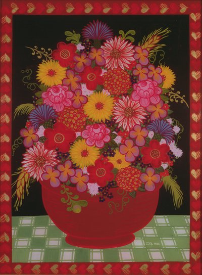 Skål med blomster af Ditz