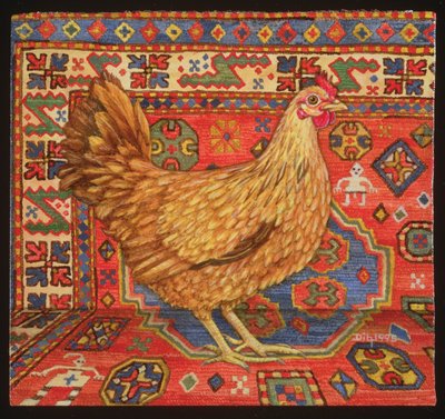 Brown Carpet Chicken, 1995 af Ditz