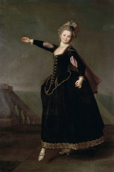 Portræt af Natalia Semyonovna Borshcheva 1758-1843, 1776 af Dmitri Grigorievich Levitsky