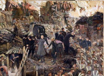 Sevastopolin puolustus af Dmitri Nikolayevich Kardovsky