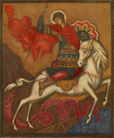 Sankt Georg og dragen af Dmitri Semyonovich Stelletsky