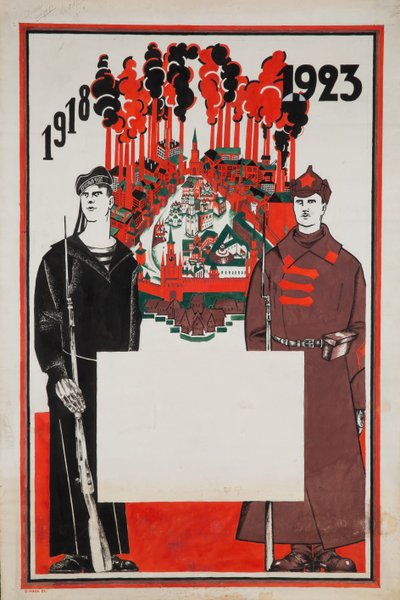 Røde Hær og den røde flåde. 1918-1923, 1923 af Dmitriy Stakhievich Moor