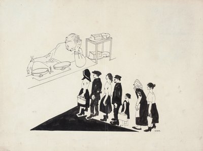 Køen, 1920. af Dmitriy Stakhievich Moor