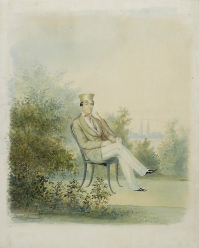 Portræt af Grigory Stepanovich Tarnovsky, slutningen af 1840