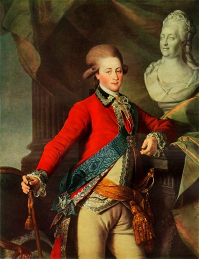 Portræt af Alexandr Dmitrievich Lansky, 1782, 1965. af Dmitri Grigorievich Levitsky