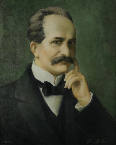Portræt af Paul Walden 1863-1957 af Dobrajs