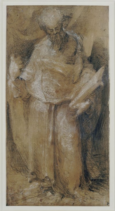Apostel (den hellige Bartholomæus) af Domenico Beccafumi