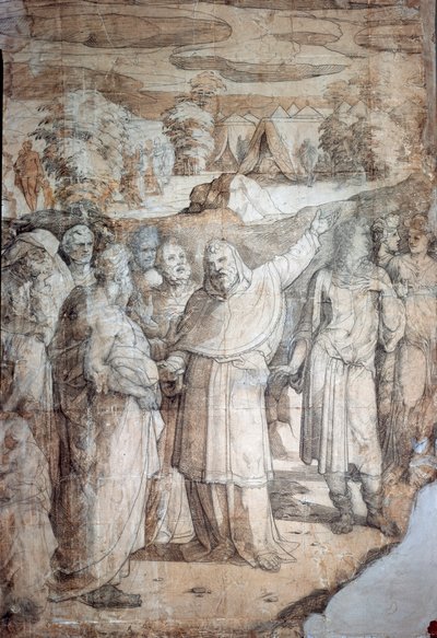 Historien om Moses på Sinai Bjerg: Hebræerne afventer Moses