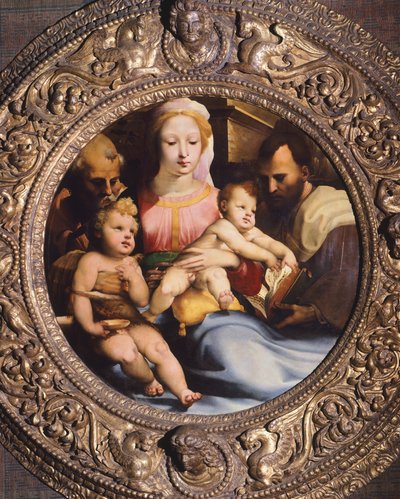 Hellig Familie, af Domenico Beccafumi (1486-1551) af Domenico Beccafumi