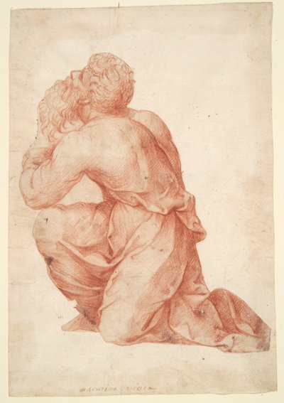 Knælende mand af Domenico Beccafumi
