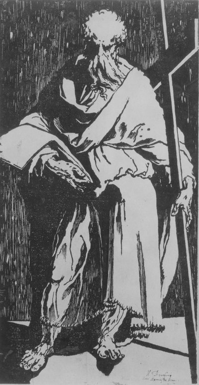 Sankt Filip, ca. 1540-1550. af Domenico Beccafumi