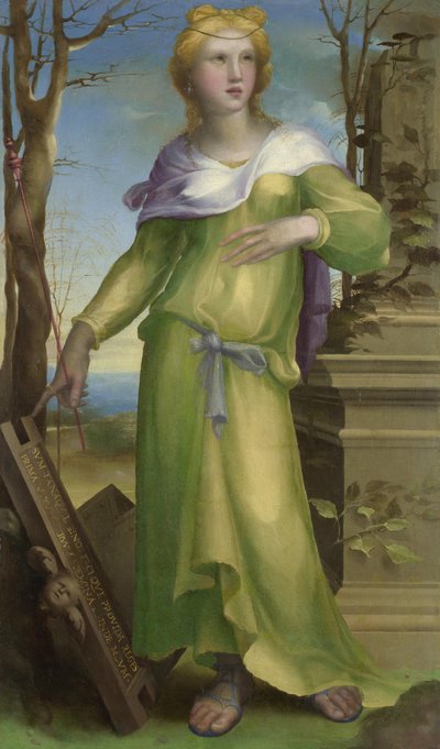Tanaquil, ca. 1519 af Domenico Beccafumi