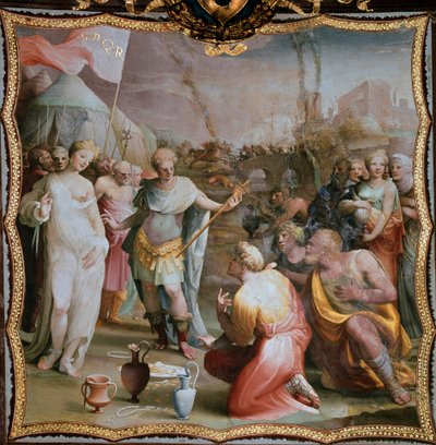 Kontinenten af Scipio den afrikanske. Den romerske general Scipio L