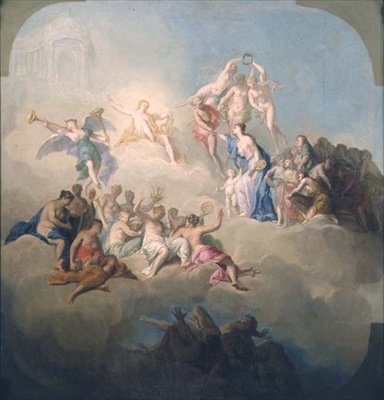 Kunstens triumf af Domenico Corvi